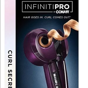Curl Secret by InfinitiPro. Gently used. Hair goes in, curl comes out. Easy use.
